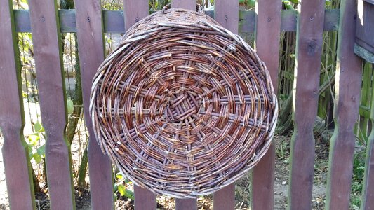 Wicker the tradition of decoration photo