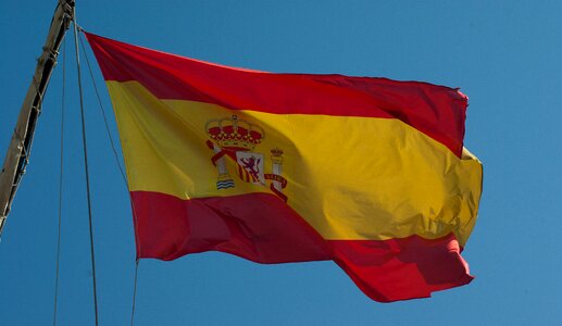 Spain flag spanish flag