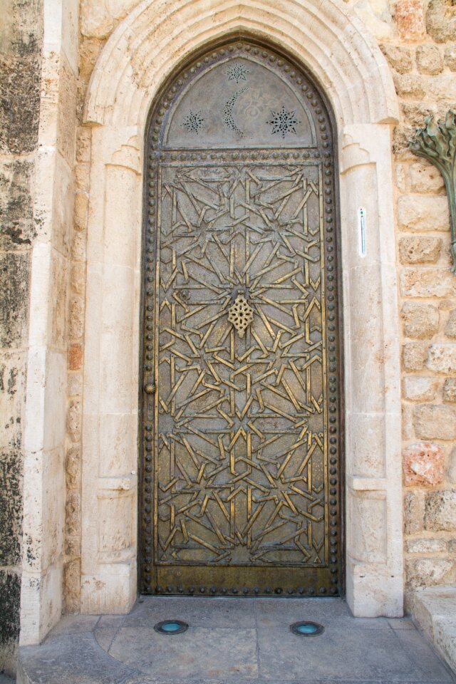 Architecture house old gate