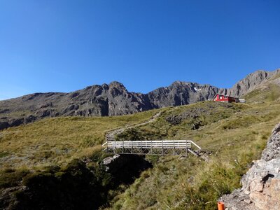 New zealand mountain arthur's pass photo
