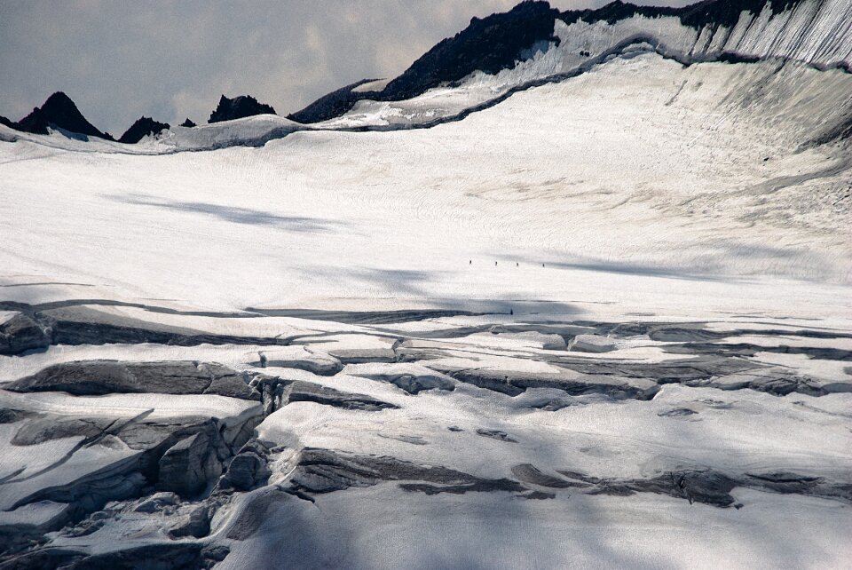 Winter snow landscape