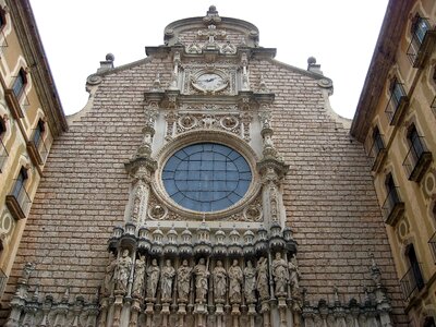 Construction old facade