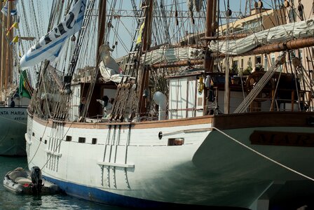 Boats sails navigation photo