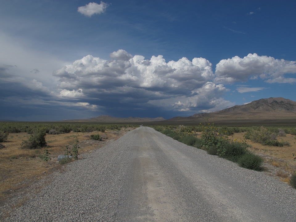 Sky scenery journey