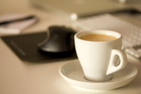 Keyboard coffee mug cup