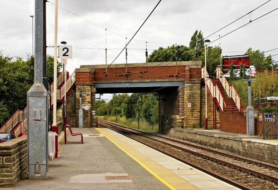 Transport the station rails