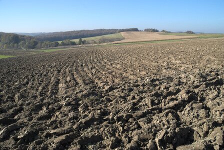 Earth furrow the cultivation of