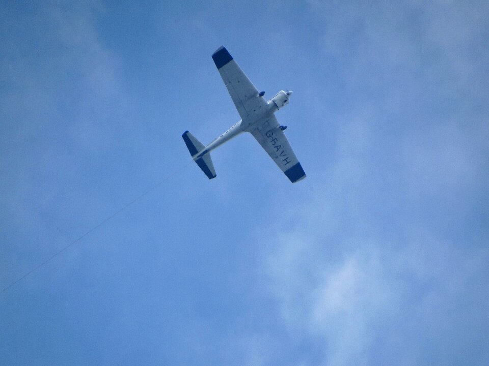 Airplane wing plane