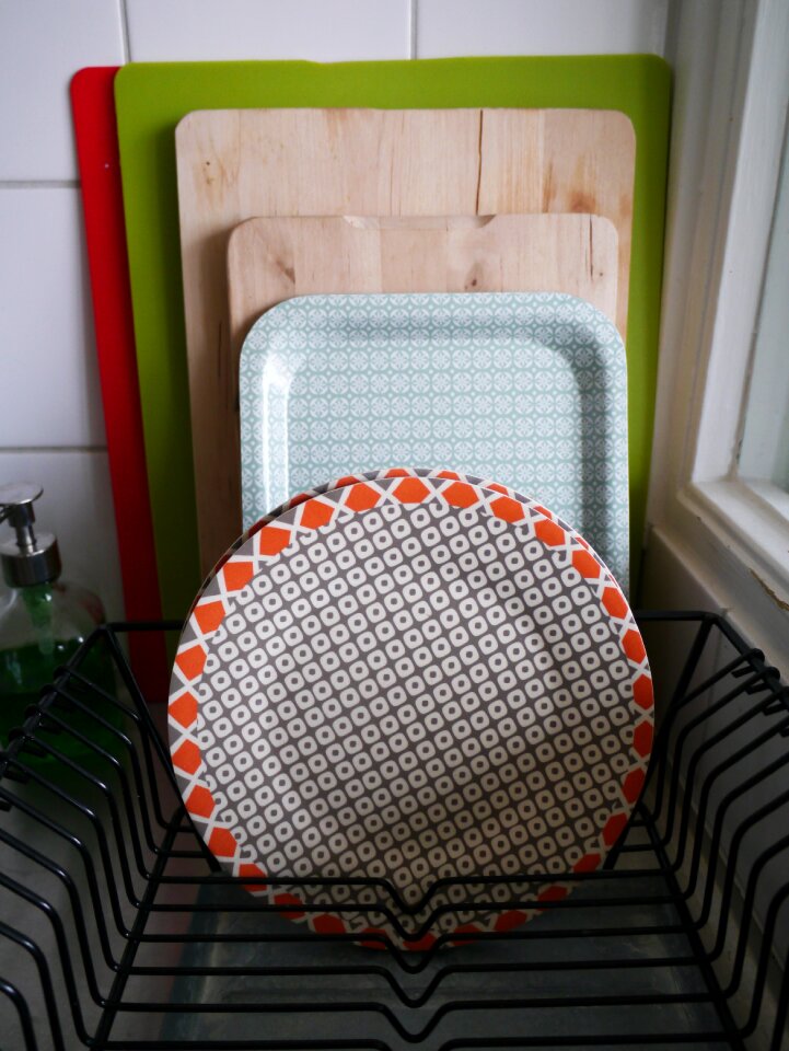 Dishes tray kitchen