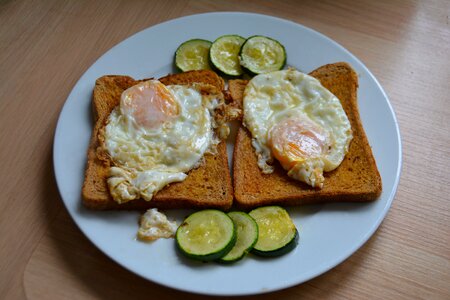 Bread toast meal photo