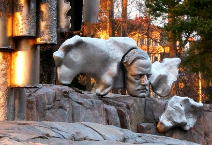 Finnish art statue