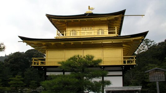 Kinkakuji temple kyoto photo