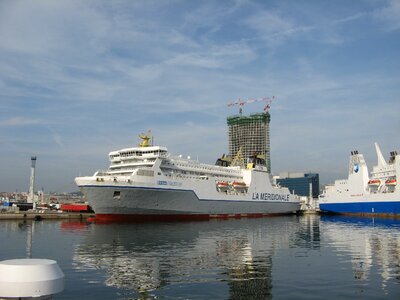 Marseille mediterranean port