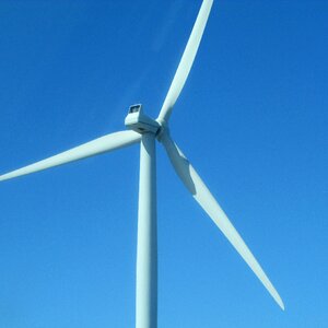 Power electricity wind turbines photo