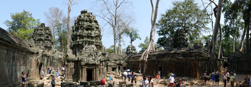 Temple asia temple complex