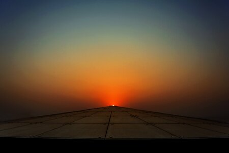 Nikon color sunset