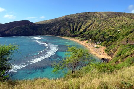 Tropical snorkel beach