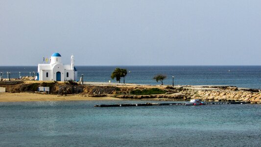 Church orthodox landscape