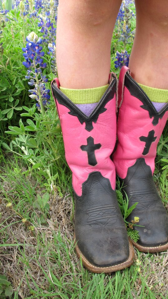 Western cowboy boots