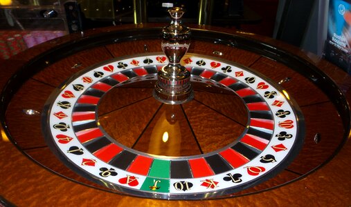 Roulette table rollorpoker vegas photo