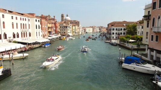 Venice italy kanale grande photo