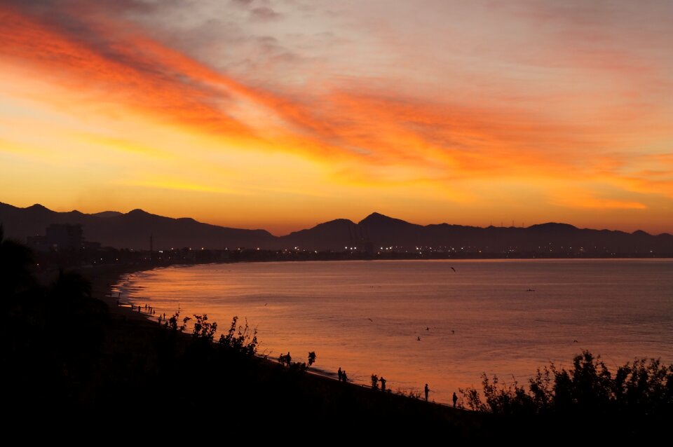 Dawn manzanillo beach