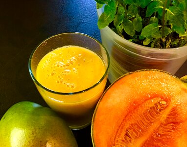 Smoothie melon fruit