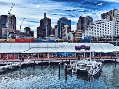 Sydney water boat photo