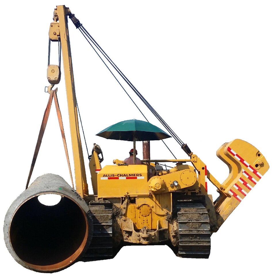 Pen tractor pipe tractor