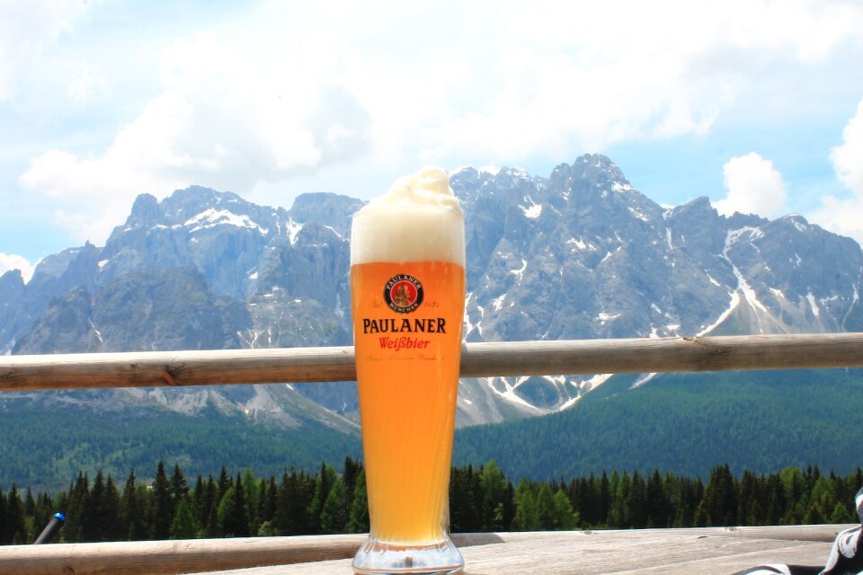 Mountains dolomites paulaner
