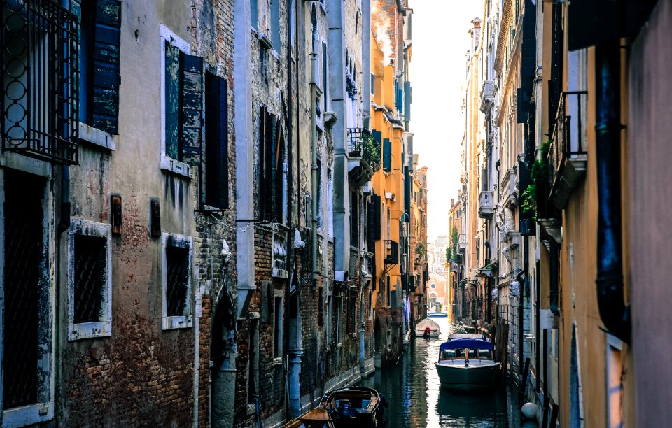 Italy gondolas channel