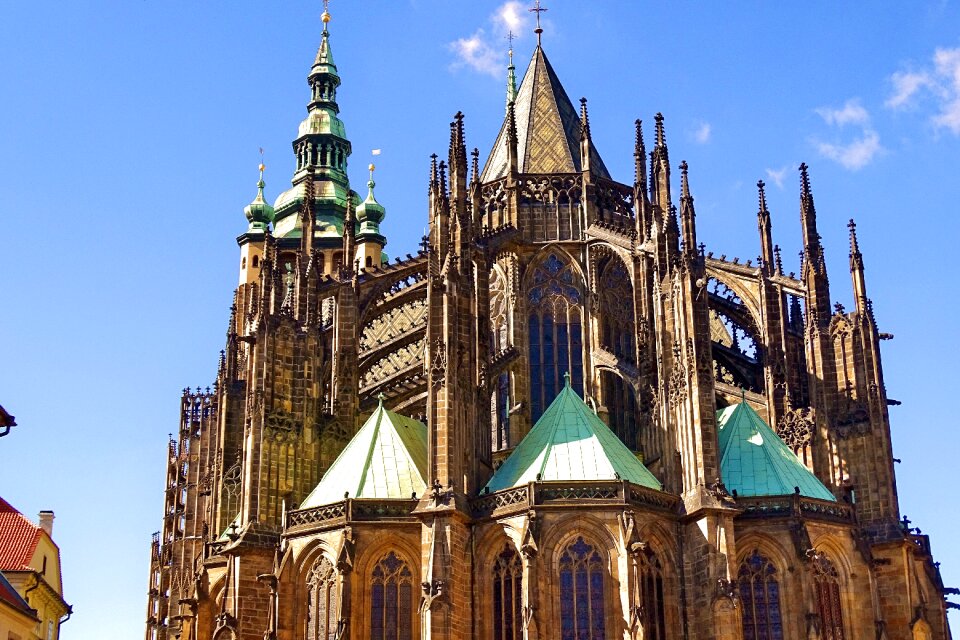 Architecture prague castle praha