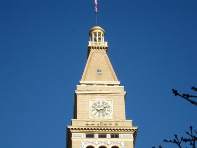 City clock tower photo