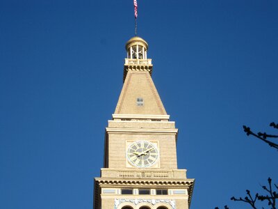 City clock tower