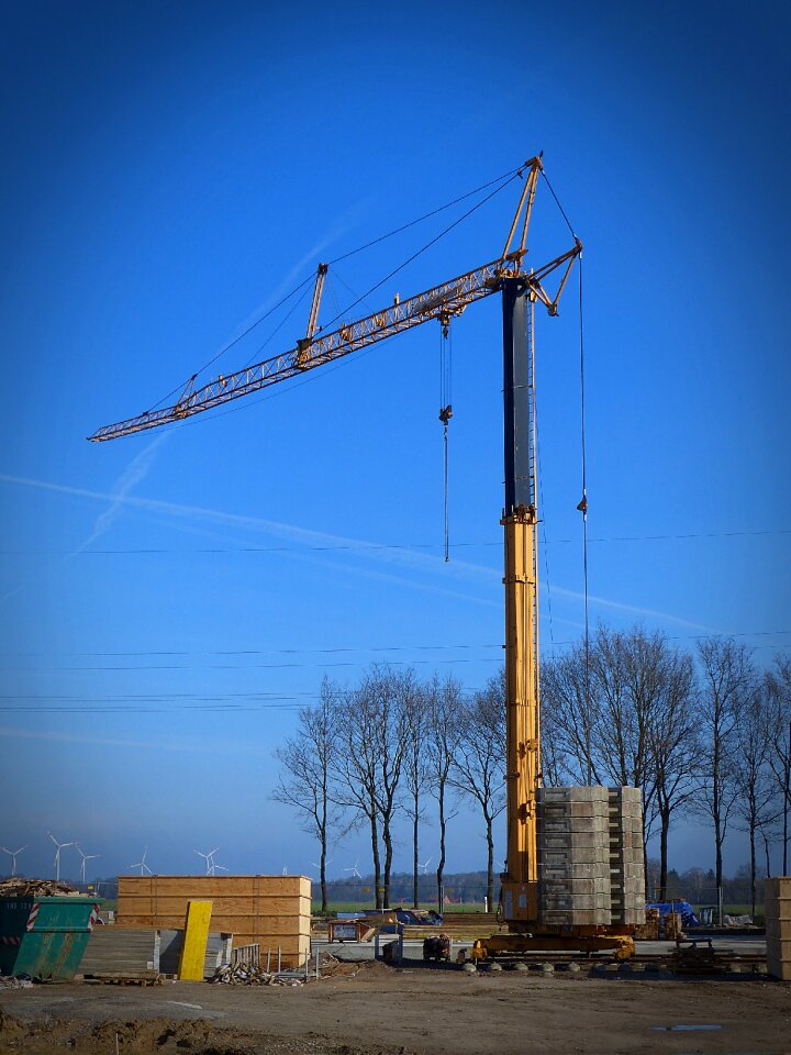 Construction work boom technology