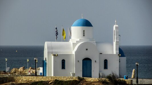 Church orthodox mediterranean photo