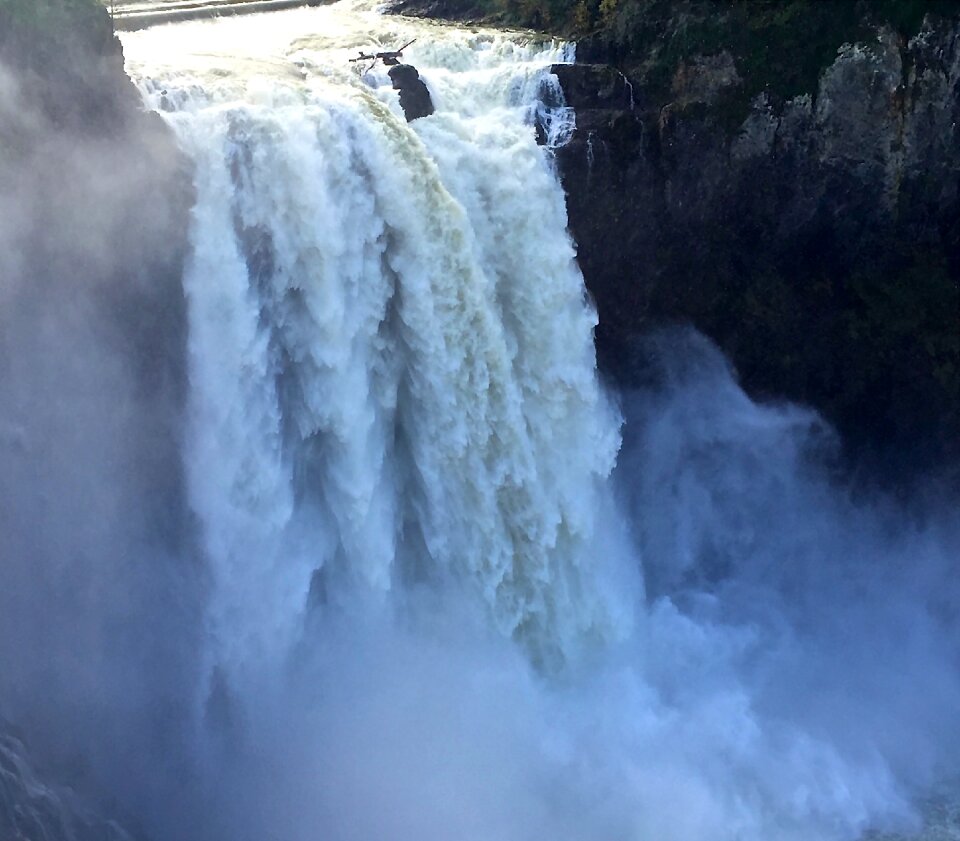 Northwest blue waterfall