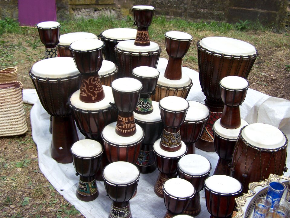 Darabuka market instrument