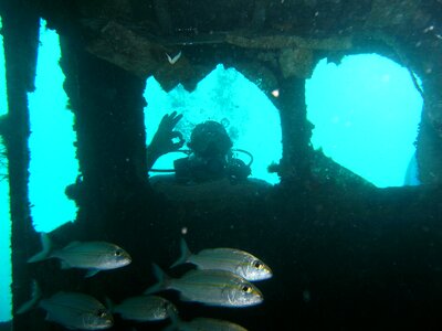 Deep ocean water photo