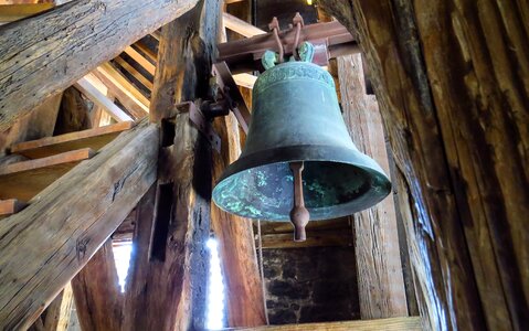 Church bell tower bell bell