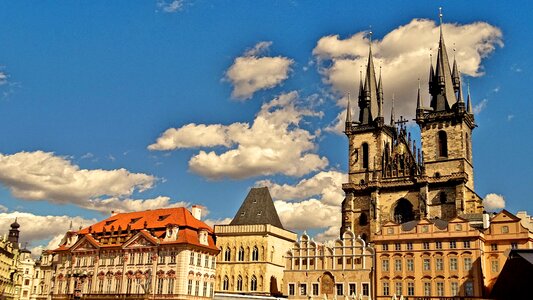 Architecture prague castle praha photo