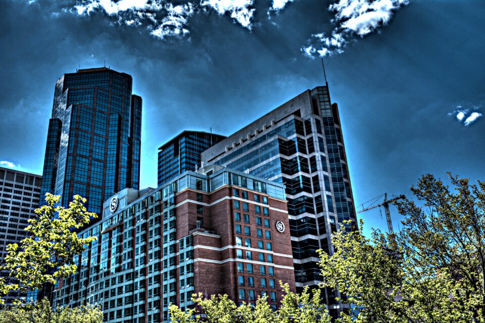 Skyscraper skyline alberta