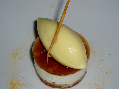 Pastry presentation desserts