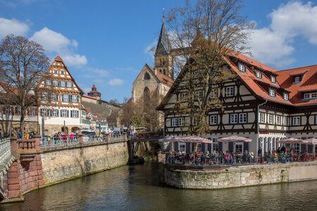 Truss esslingen fachwerkhäuser photo