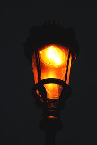 Lamp old dark photo