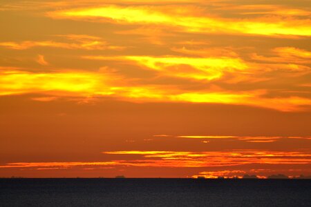Sunrise sea spain photo
