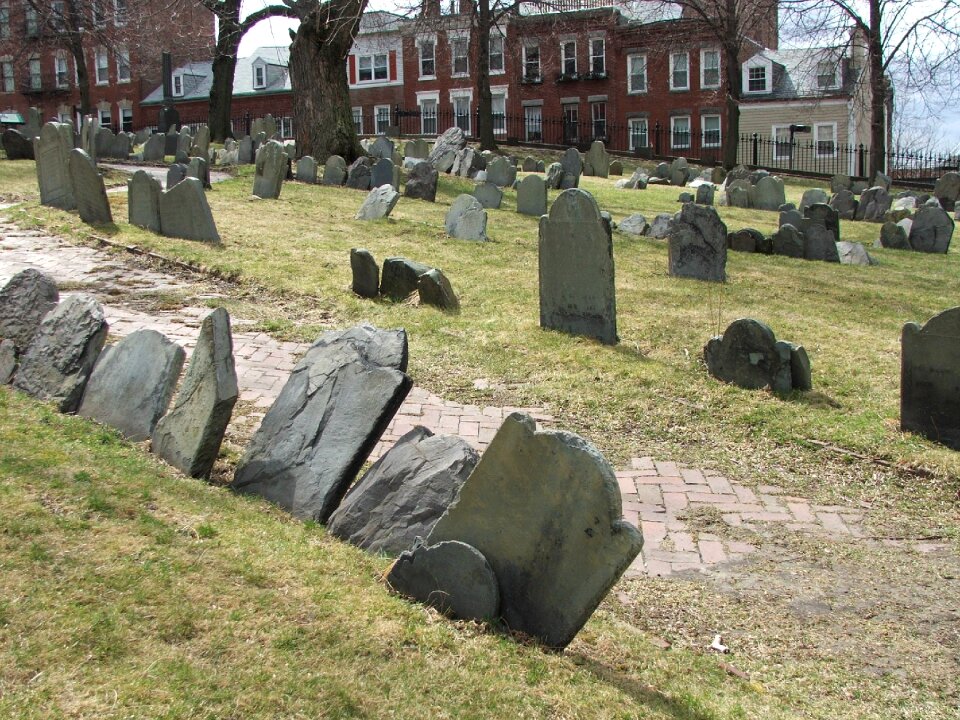 Boston copp's hill burying ground