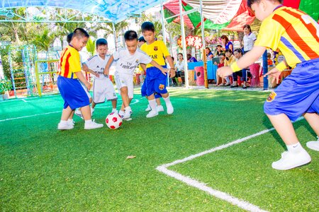 Sport soccer play
