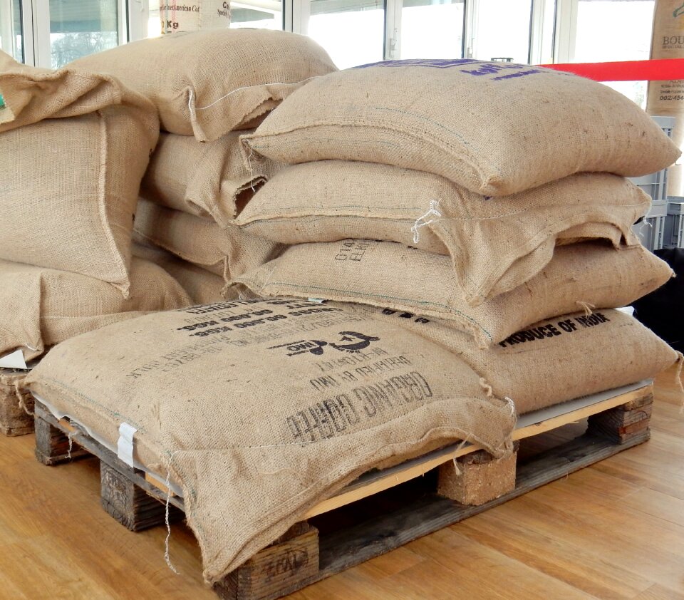 Roasting bags stack
