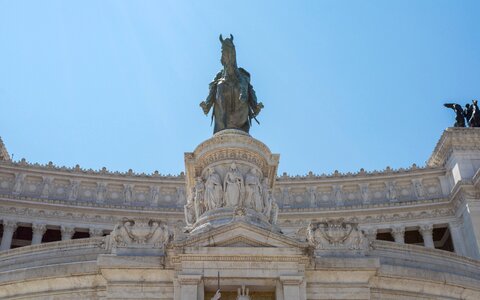 The altar of the fatherland victor emmanuel 2 italy